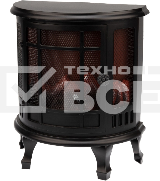 Светодиодный камин Neon-night 'Винтаж' с эффектом живого огня 30х16х35,5 см, батарейки 3хС (не в комплекте) и USB (в комплекте)