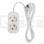 Удлинитель PROconnect 2 гнезда, 1,5 м, 3х0,75 мм², с/з, белый, фото3