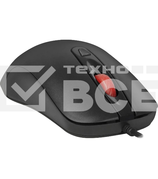 Мышь проводная Defender Omega MB-522 черный, 1600 dpi, USB, кнопки - 4