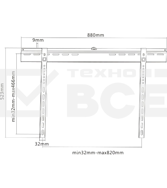 ULTRAMOUNTS UM817F 37'-70' Кронштейн ЖК телевизор