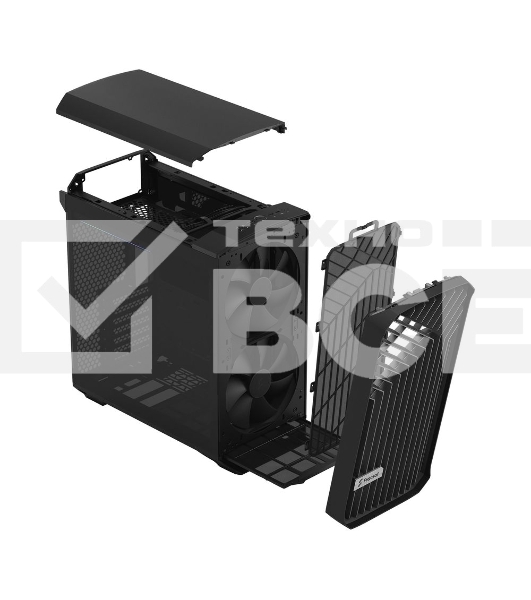 Компьютерный корпус Fractal Design Torrent Compact черный TG Dark Tint/FD-C-TOR1C-01