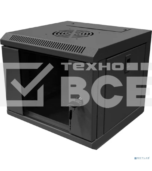 Шкаф телекоммуникационный 5bites TC3204-04B 4U/312*300/10'/WALL/черный