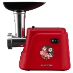 Мясорубка электрическая Starwind SMG3225 красный, 1500 Вт, 2.0 кг/мин, реверс, защита от перегрузки, насадки - 8, фото38