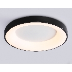 Потолочный светодиодный светильник Ambrella light FZ1403 BK черный IP20 48W 3000K-6500K D500*50 (ПДУ ИК), фото7