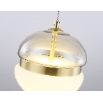 Подвесной светодиодный светильник Ambrella light LH11001 GD/FR золото/белый матовый 20W 3000K D180*200, фото5