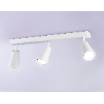 Накладной поворотный спот Ambrella light TA13148/3 WH белый GU10/3 max 12W 445*60*130, фото4