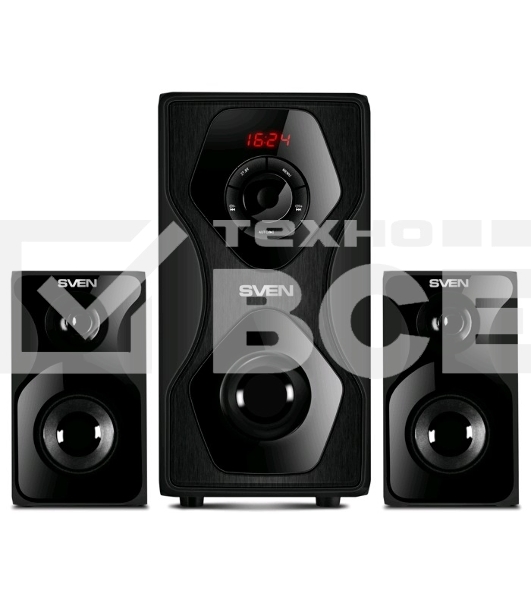 Акустическая система SVEN AC MS-2055, черный (55Вт, FM-тюнер, USB/SD, дисплей, ПДУ, Bluetooth)