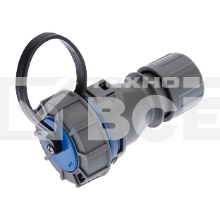 Розетка кабельная переносная влагозащищенная 16 А, 2Р+РЕ, IP68 Rexant