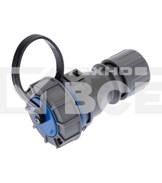 Розетка кабельная переносная влагозащищенная 16 А, 2Р+РЕ, IP68 Rexant