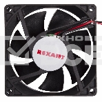 Вентилятор для корпуса Rexant RX 8025MS 24VDC черный, 80 мм, 2600 об/мин, 30 дБ, 2 pin, фото2