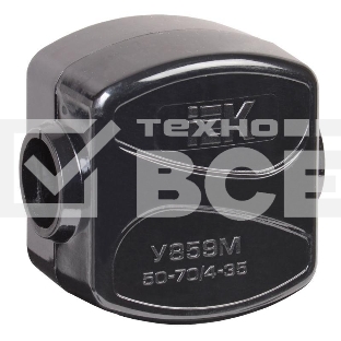 Зажим ответвительный У-859М (50-70/4-35кв.мм) IP20 IEK UKZ-ZO-859M