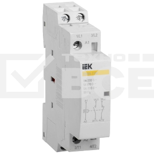 Контактор модульный КМ20-11М AC IEK MKK11-20-11