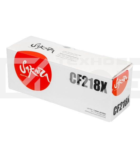 Картридж Sakura CF218X для HP, черный, 5000 к.