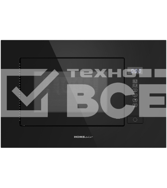 Печь микроволновая электрич. HOMSair MOB205GB, встраиваемая