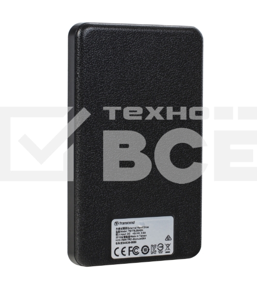 Внешний Жесткий диск Transcend USB 3.0 1Tb TS1TSJ25A3K StoreJet 25A3 2.5
