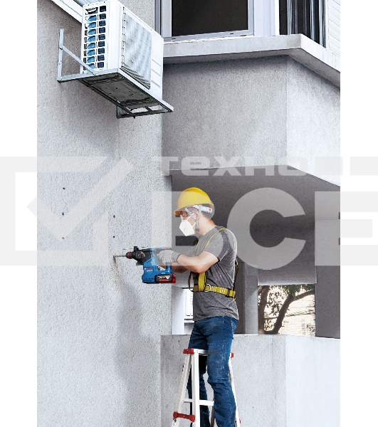 Перфоратор Bosch GBH 187-LI патрон:SDS-plus уд.:2.4Дж аккум. (кейс в комплекте)