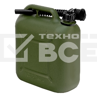 Канистра Stels для ГСМ вертикальная, 10 л., пластиковая, усиленная