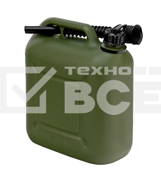 Канистра для ГСМ вертикальная, 10 л., пластиковая, усиленная  Stels