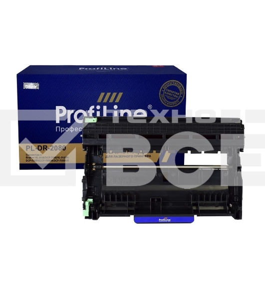 Драм-картридж PL-DR-2080 для Brother HL-2130/2130R/2132/2132R/2135W/2210/2220/2230/2240/2242D/2250/2270DW/2280DW/DCP-7055/7055R/7055WR/7057/7057R/7057WR/7060D/7060DR/7065DN/7065DNR/7070DW/7070DW 12000 копий ProfiLine