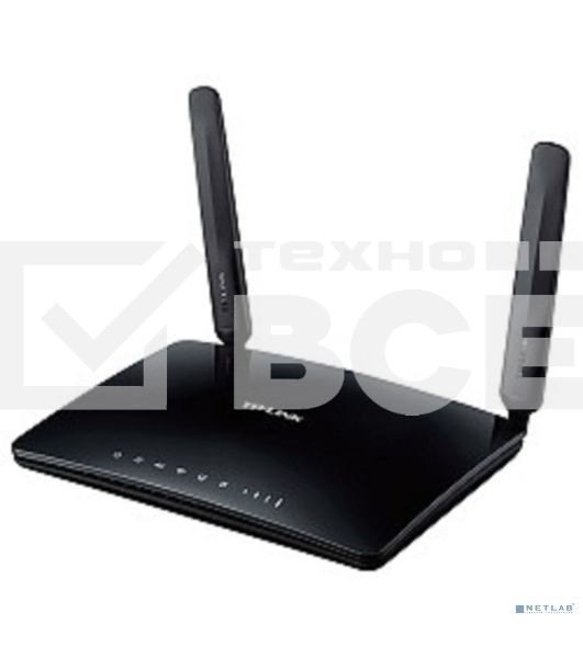Маршрутизатор беспроводной TP-Link SOHO Archer MR200 (MR200) 10/100BASE-TX/4G черный
