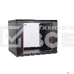 Шкаф телекоммуникационный настенный разборный ЦМО ЭКОНОМ 6U (600 x 350) дверь металл, цвет черный (ШРН-Э-6.350.1-9005), фото4