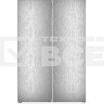 Холодильник Liebherr XRFsf 5220-22 001 (SFNsfd 5227-22 001 + SRsfd 5220-22 001) серебристый двухкамерный 398/271л морозилка сбоку, No Frost, Side by Side, фото 1