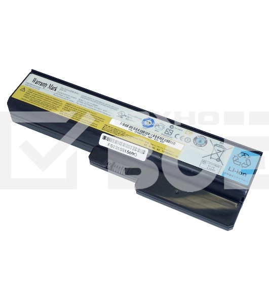 Аккумуляторная батарея для ноутбука Lenovo IdeaPad G430 G450 48Wh черный