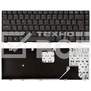 Клавиатура для ноутбука Asus W3 W3J A8 F8 F8S N80 X80 черная