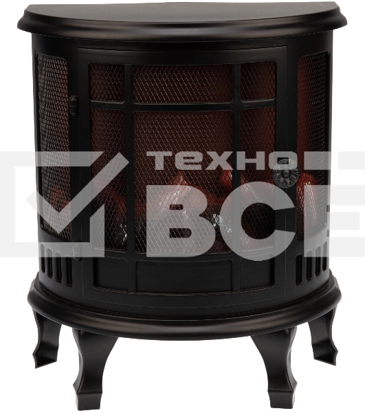 Светодиодный камин Neon-night 'Винтаж' с эффектом живого огня 30х16х35,5 см, батарейки 3хС (не в комплекте) и USB (в комплекте)