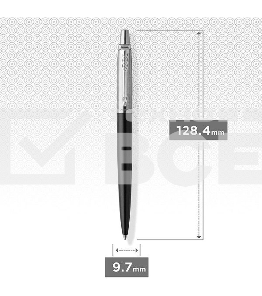 Ручка шариковая Parker Jotter Core K63 (CW1953184) Bond Street Black CT M син. черн. подар.кор.