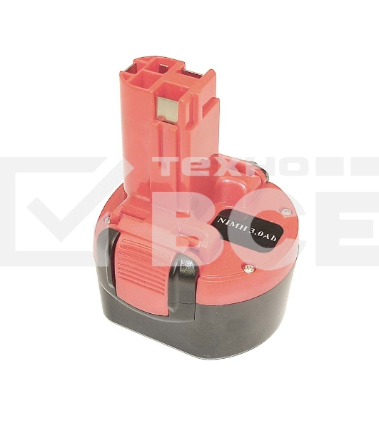 Аккумулятор для BOSCH (p/n: 2607335707, 2607335272, 2607335260, BAT0408), 1.5Ah 9.6V Ni-Mh