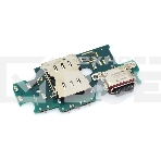 Нижняя плата (шлейф) с разъемом зарядки для Samsung Galaxy S24 Plus, фото2