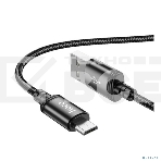 Кабель HOCO X89/USB кабель Micro/1m/2,4A/черный, фото3