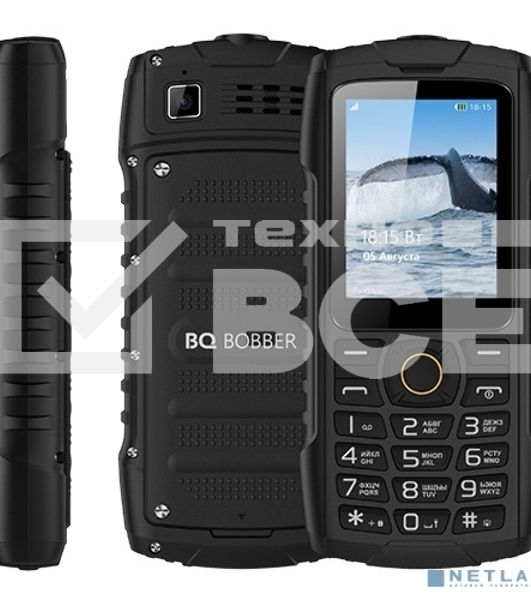Мобильный телефон BQ 2439 Bobber Black