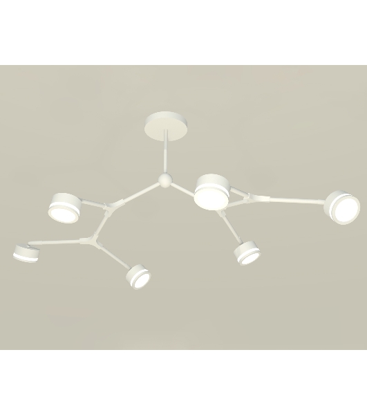 Светильник Ambrella light XB9055200/6 SWH/FR белый песок/белый матовый GX53 (C9055, N8412)