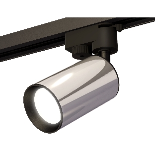 Светильник Ambrella light XT6325001 PSL/SBK серебро полированное/черный песок MR16 GU5.3 (A2521, C6325, N6102)