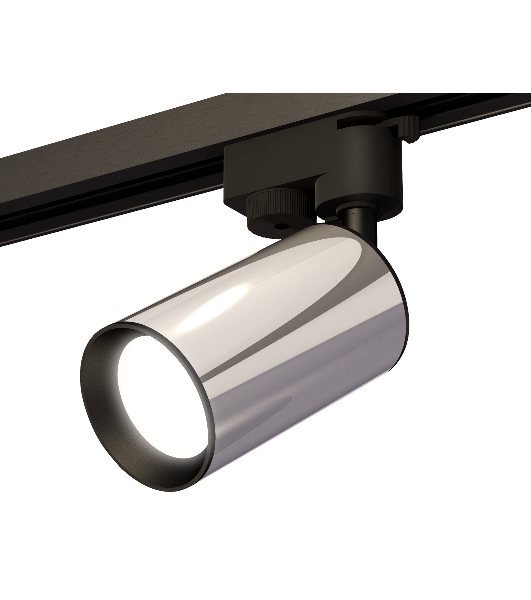 Светильник Ambrella light XT6325001 PSL/SBK серебро полированное/черный песок MR16 GU5.3 (A2521, C6325, N6102)