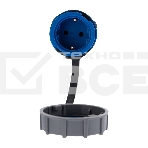 Розетка кабельная переносная влагозащищенная 16 А, 2Р+РЕ, IP68 Rexant, фото2