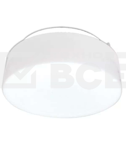 Светильник ЭЛЕТЕХ НПО 22-100-230 'Таблетка' d260 1х100Вт E27 IP20 опал