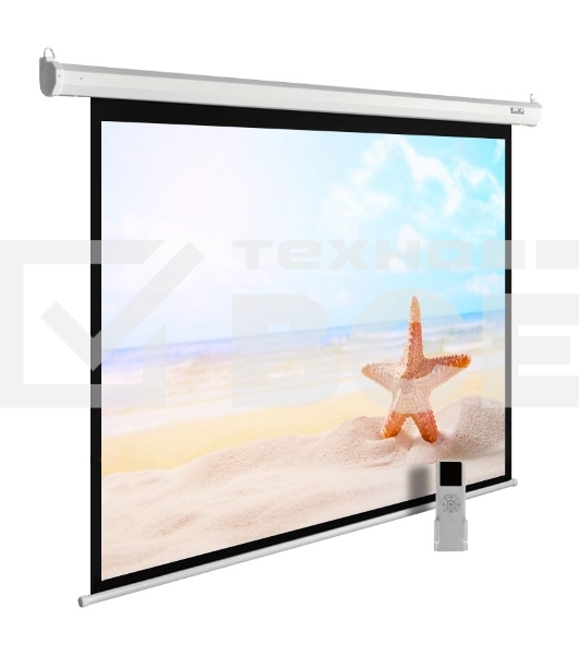 Экран Cactus 138x220см MotoExpert CS-PSME-220x138-WT 16:10 настенно-потолочный рулонный белый (моторизованный привод)