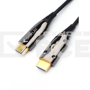 Кабель HDMI 50 м (HIGH speed, Metal gold, Optical) 8K VER 2.1 Кабель HDMI 50 м (HIGH speed, Metal gold, Optical) 8K VER 2.1