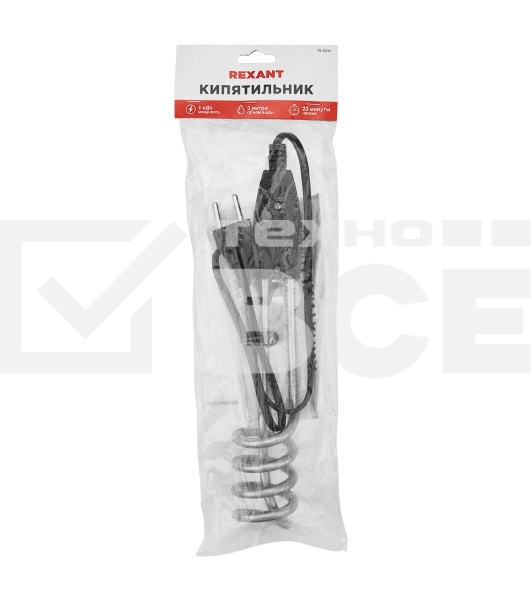 Кипятильник Rexant 70-0341 1000 Вт