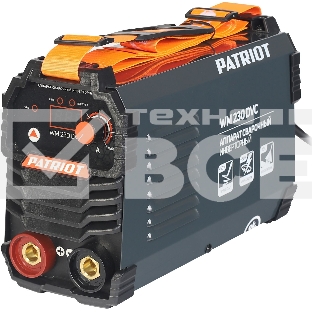 Сварочный аппарат Patriot WM230DVC инвертор ММА 10.7кВт (кейс в комплекте)