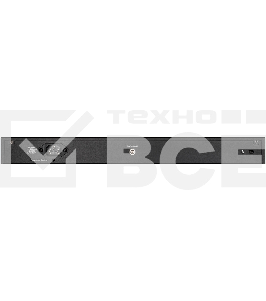Коммутатор D-Link DGS-1210-52MP/FL1A, L2 Managed Switch with 48 10/100/1000Base-T ports and 4 100/1000Base-T/SFP combo-ports (48 PoE ports 802.3af/802.3at (30 W), PoE Budget 370 W).16K Mac address, 802.3x Flow