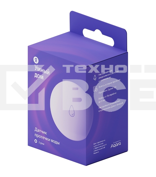 Датчик протечки, Яндекс, Zigbee YNDX-00521
