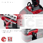 Дрель-шуруповерт аккумуляторная Зубр ДШЛ-185, Аккумуляторная, 14,4В, Без АКБ и ЗУ, фото9