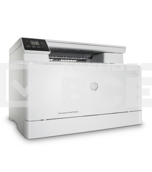 МФУ лазерный HP Color LaserJet Pro MFP M182n (7KW54A), A4, цветной, печ. до 16 стр/мин., 600 x 600 dpi (печать) 1200x1200dpi (скан.), USB, RJ-45, Air Print, Mopria
