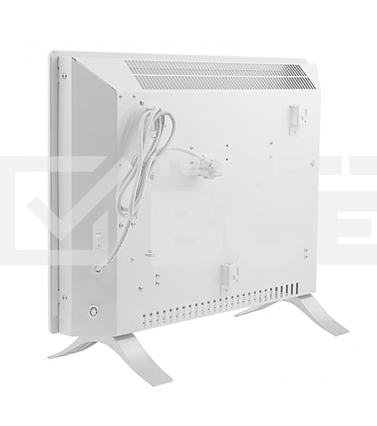 Конвектор Denzel OptiPrime-1500 белый, 1500 Вт, 20 м2, термостат, дисплей, WiFi