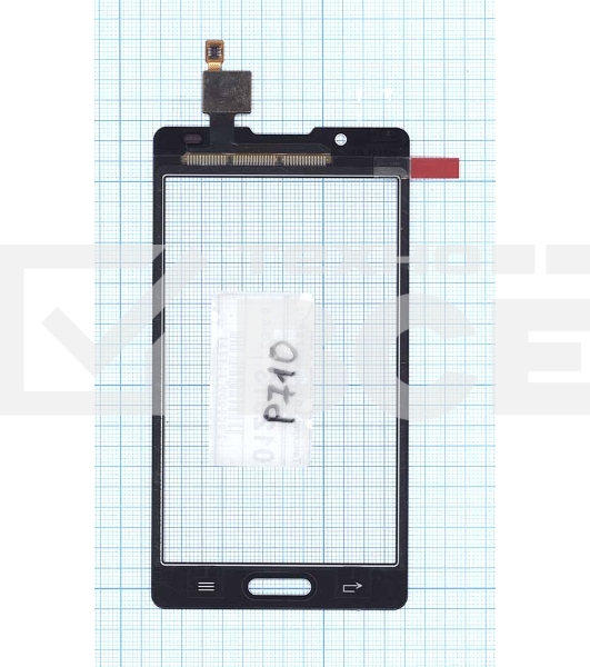 Сенсорное стекло (тачскрин) для LG Optimus L7 II P710, белое