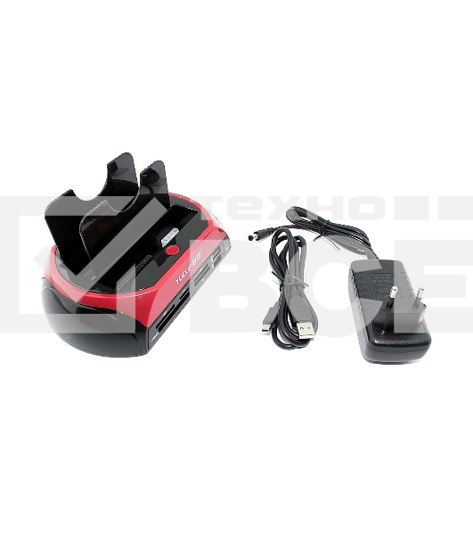 Адаптер-переходник (стакан) для HDD SATA/IDE USB 2.0 + кардридер